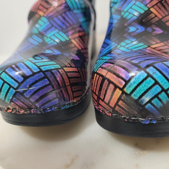 Dansko Clog Shoes Multi-Color Women's Size US 8.5-9  EUR 39 - Picture 10 of 14